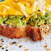 Avocado Smash with Scrambled Egg