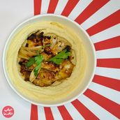 Hummus With Chicken Shawarma