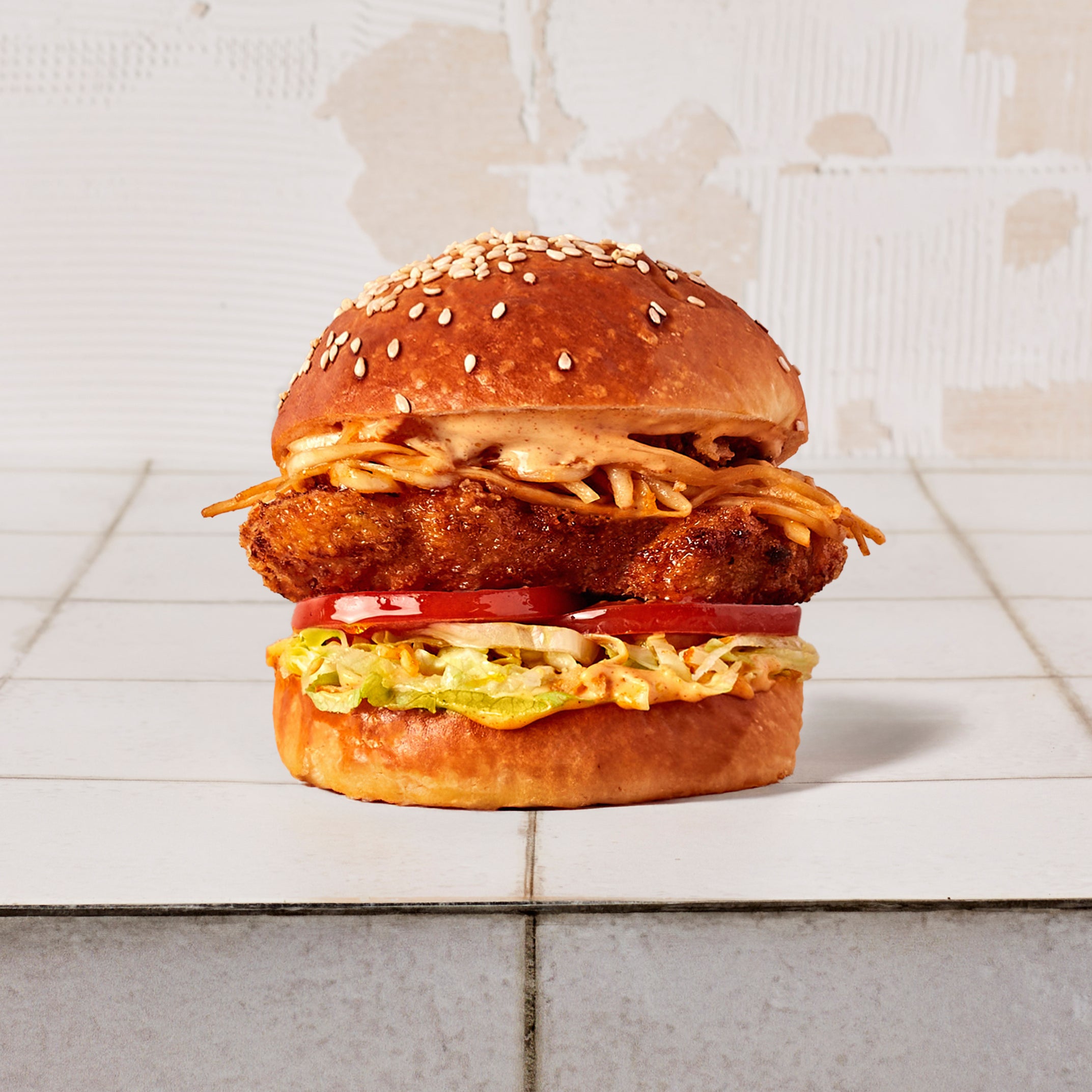 Korean Chicken Burger