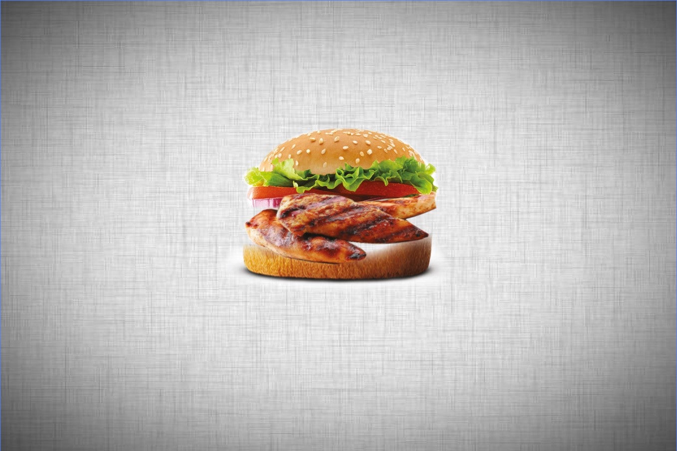 Grill Chicken Strip Burger