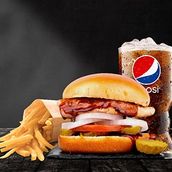Cali Bbq Chicken burger Combo
