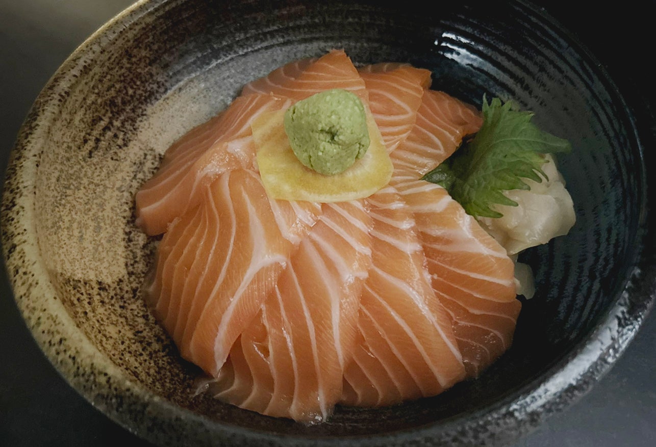 Salmon Chirashi Don