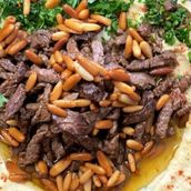 Hummus With Meat Beiruti