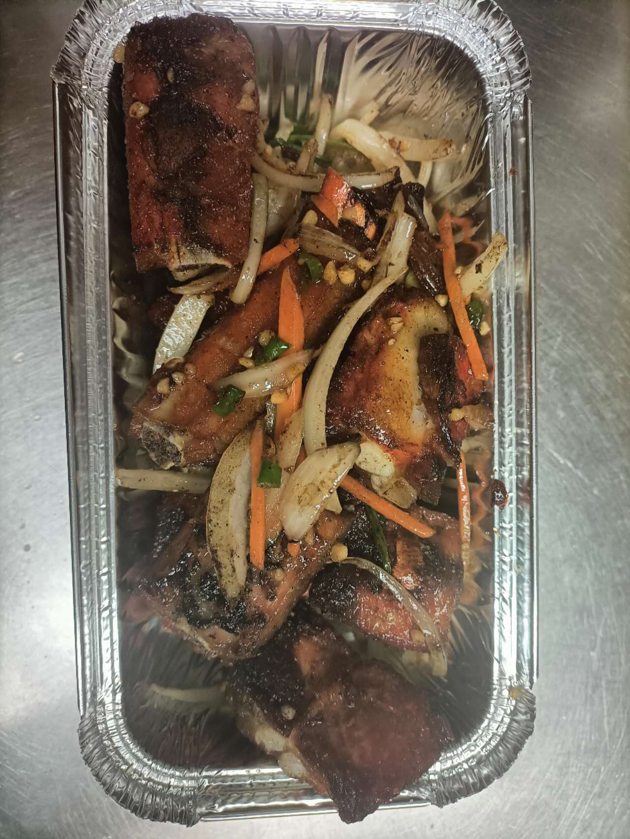 Spicy Spare Ribs with Salt and Pepper