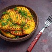 Broasted Potato Plate