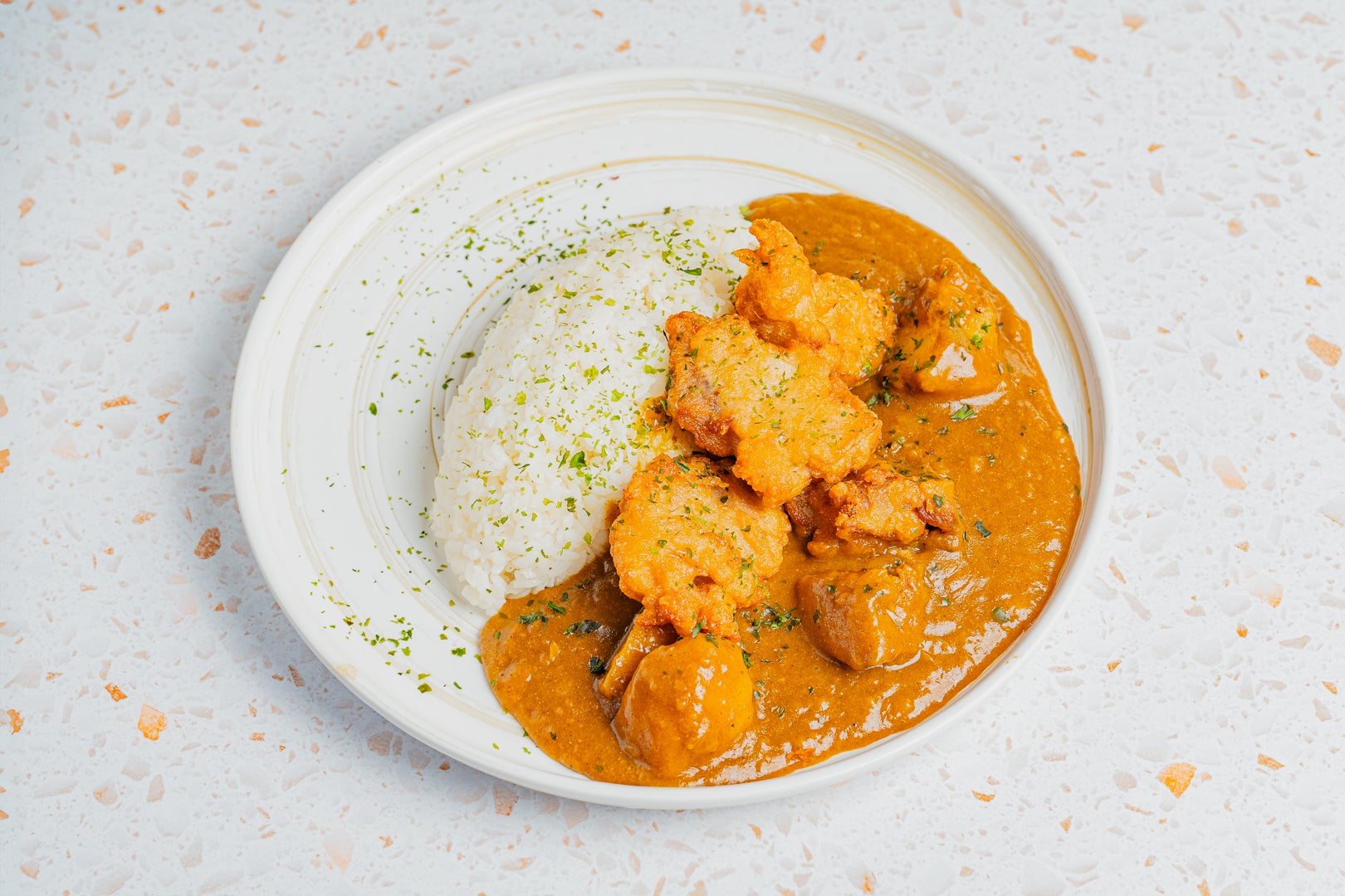 Japanese Fried Chicken Curry with Rice 咖喱日式炸雞丼