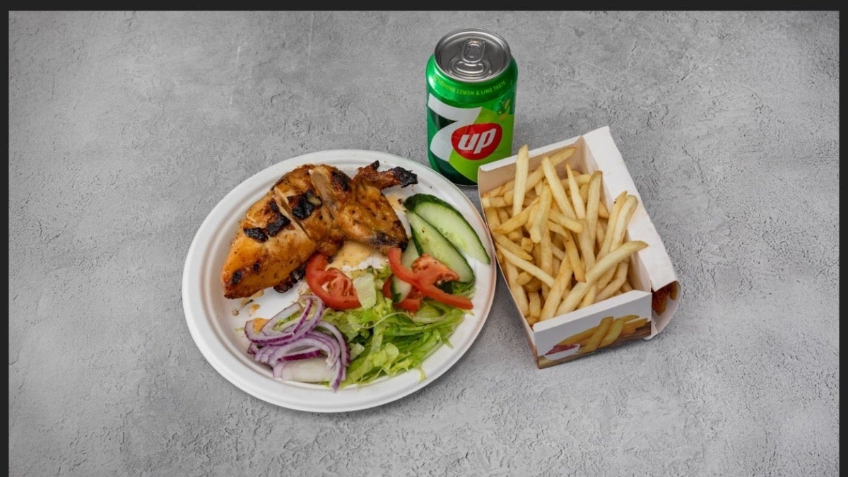 Half Peri Peri Chicken Meal