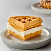 Belgian Waffle Sandwich