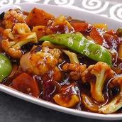 Stir Fry Vegetables In Schezwan Sauce