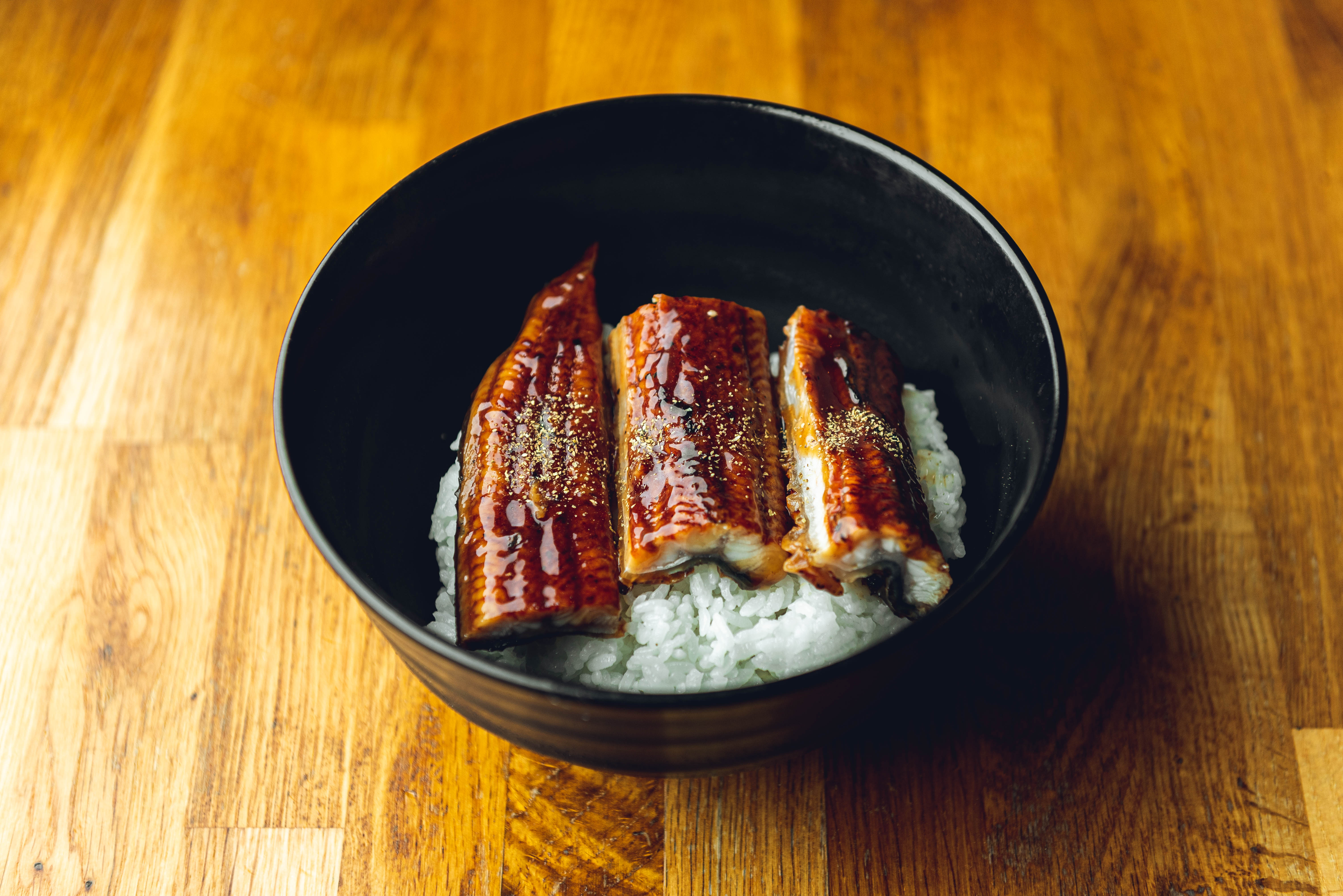 Grilled Eel Donburi
