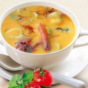 Mix seafood soup