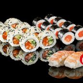 Sushi Box Triple Fish 18 Pc