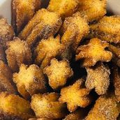 Cinnamon Sugar Churros Delight With Caramel And Nutella