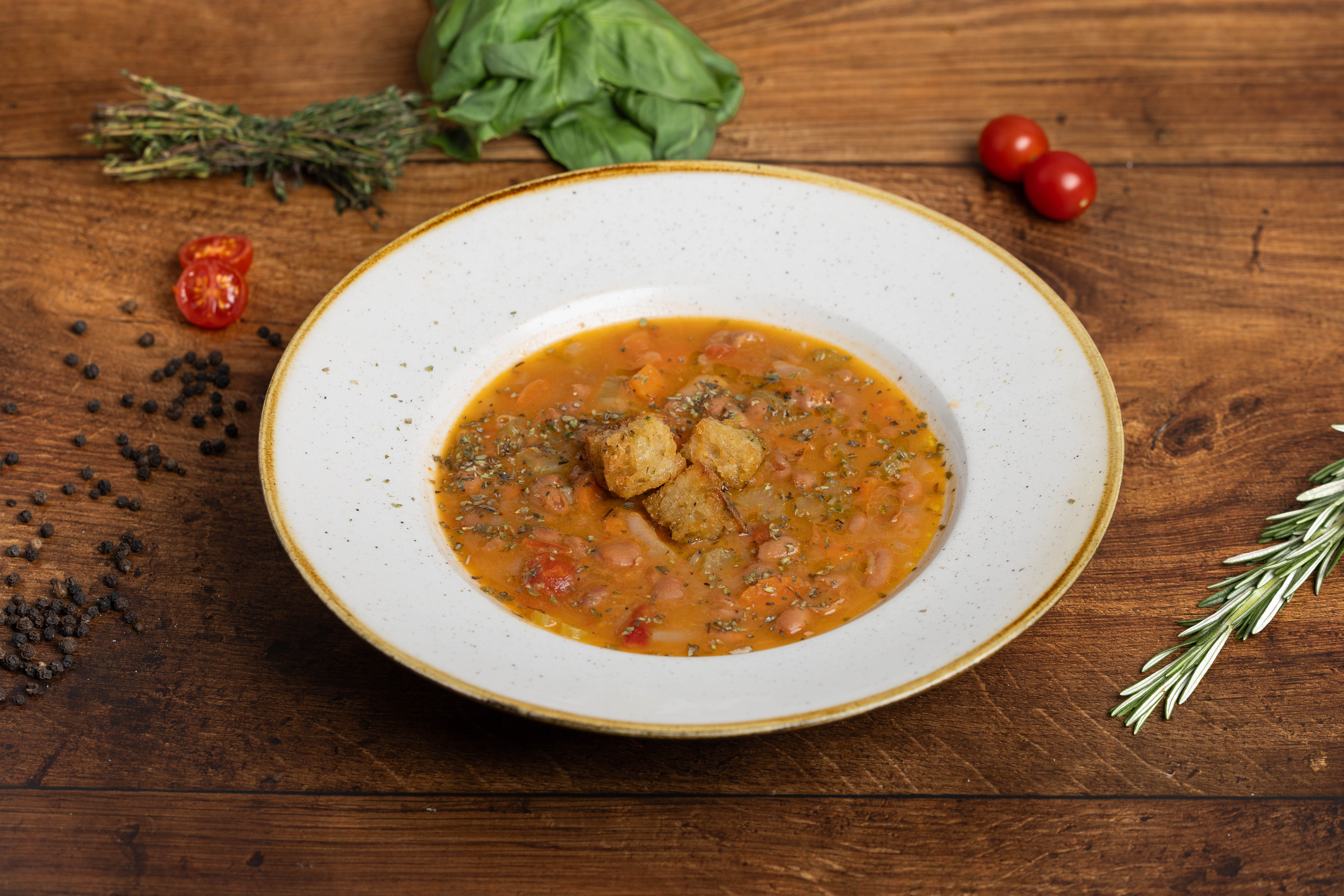Zuppa Di Borlotti