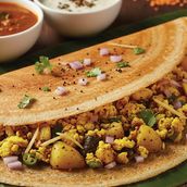 Egg Masala Dosa