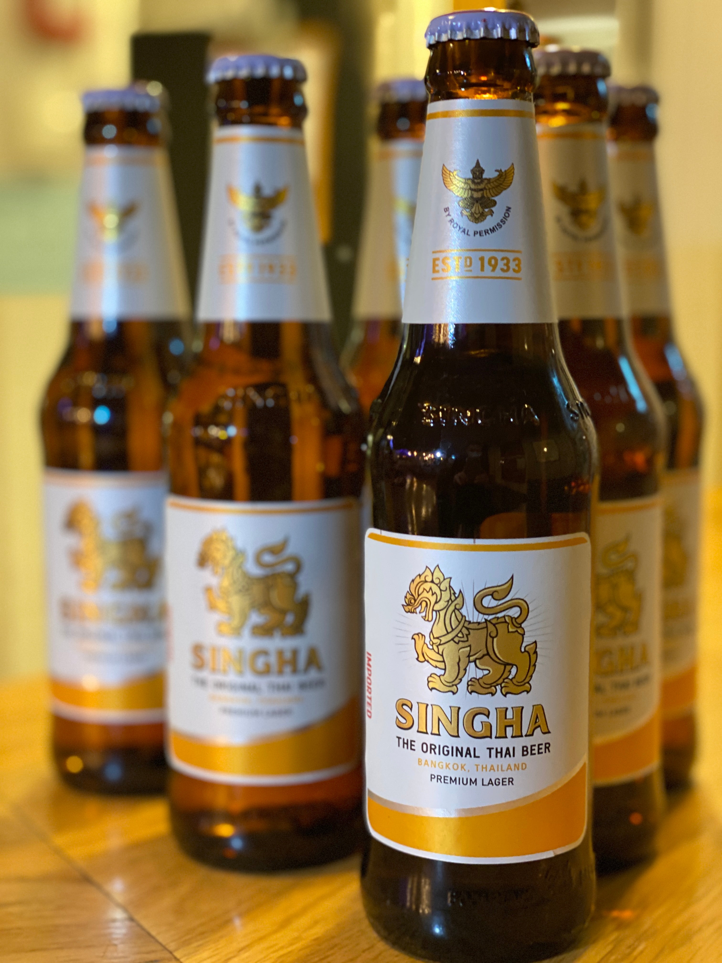 Singha Beer 330ml เบียร์สิงห์