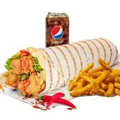 Peri Peri Loaded Wrap Meal