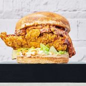 Saucy BBQ Chicken Burger