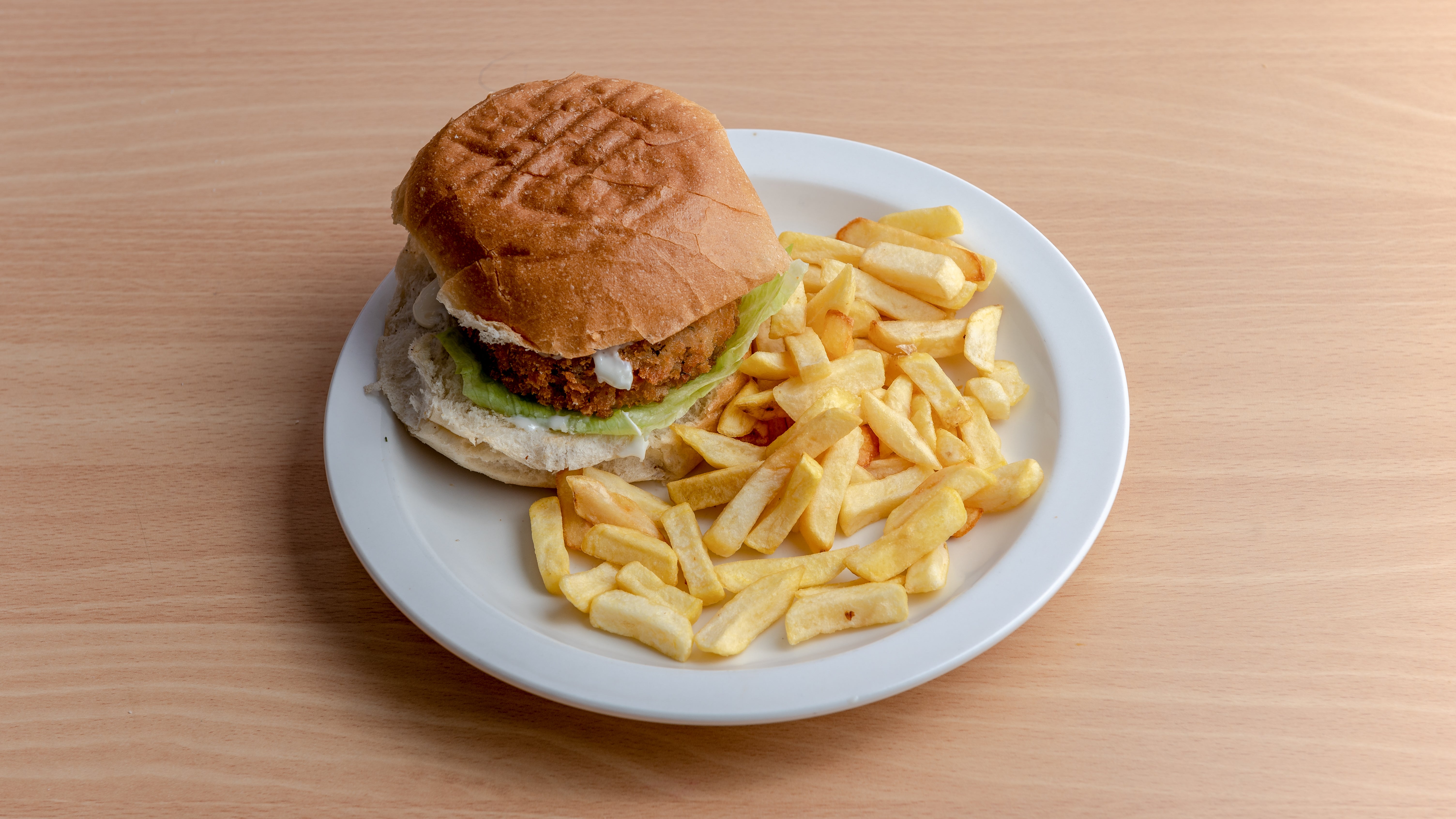 Spicy Bean Burger (Spicy)
