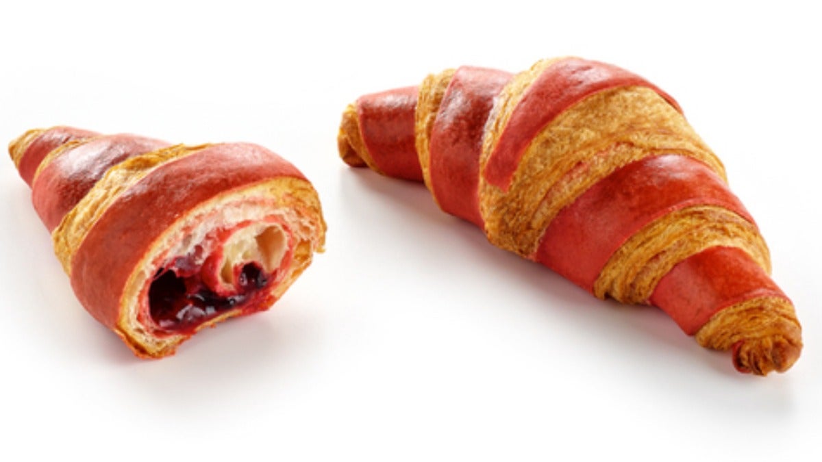 Raspberry Croissant