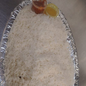 Basmati rice platter