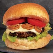 Ahoura Grill Cheese Beef Classic Burger