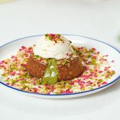 Pistachio Lava Cake