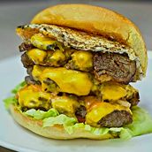 mega supreme beef burger