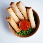 Mandrin Spring Roll ( Vegetarian )
