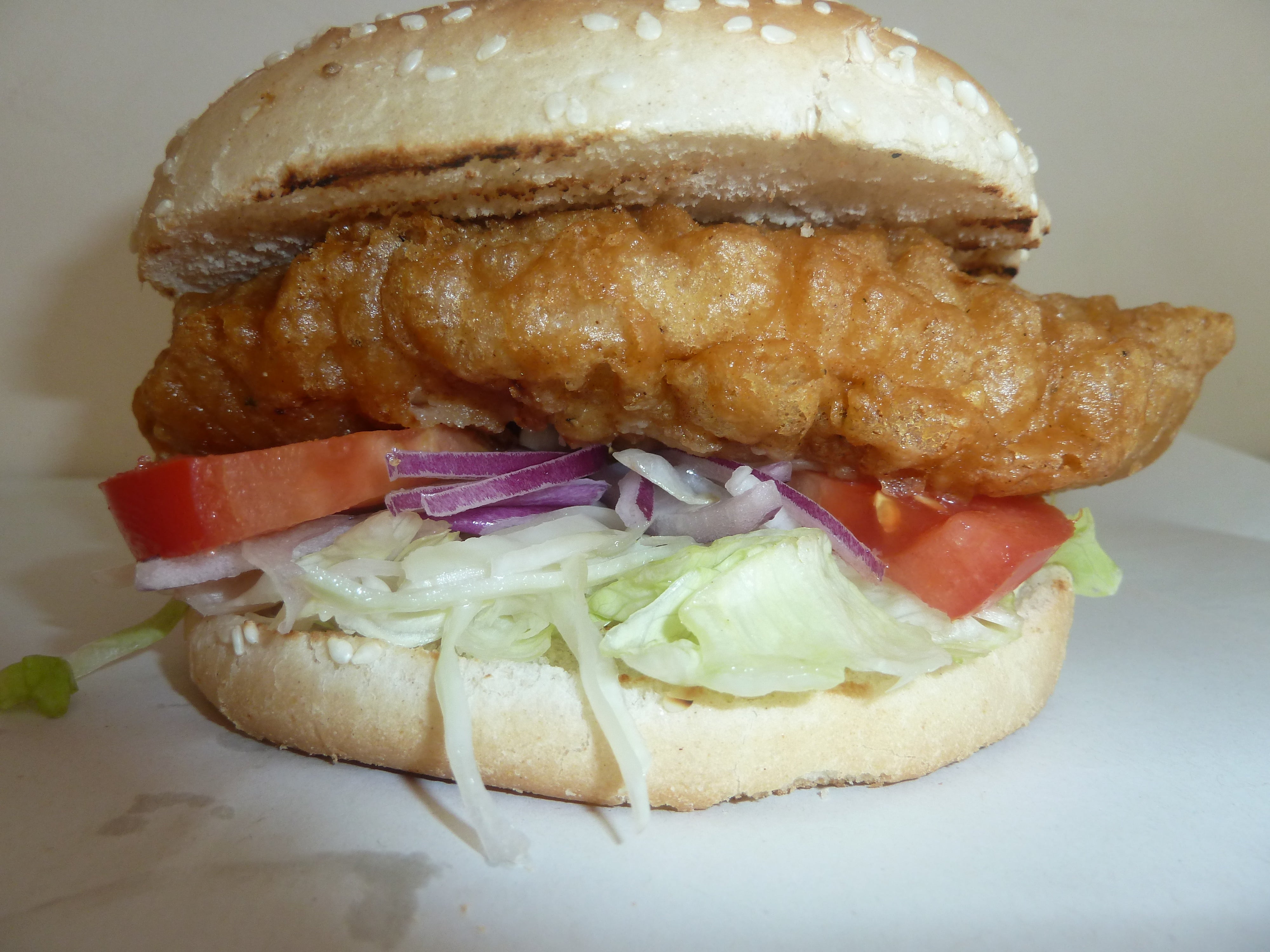 Large Chicken Fillet Burger