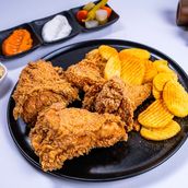 4 pcs Broasted Meal