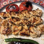 Chicken Tikkah Yogurt Kebab