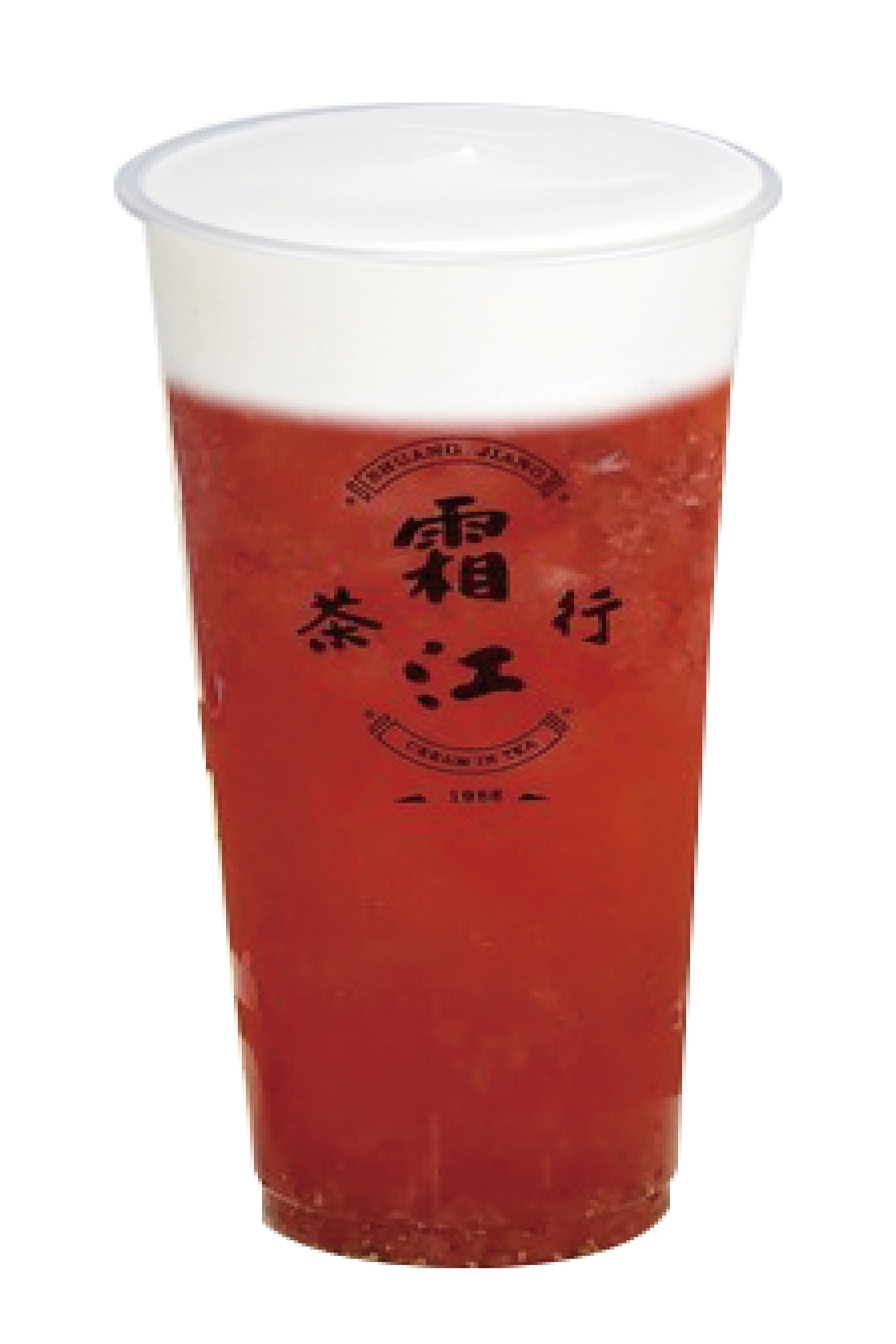 Cheese Milk Form Strawberry Mountain Tea 芝  士霜奶盖草莓青