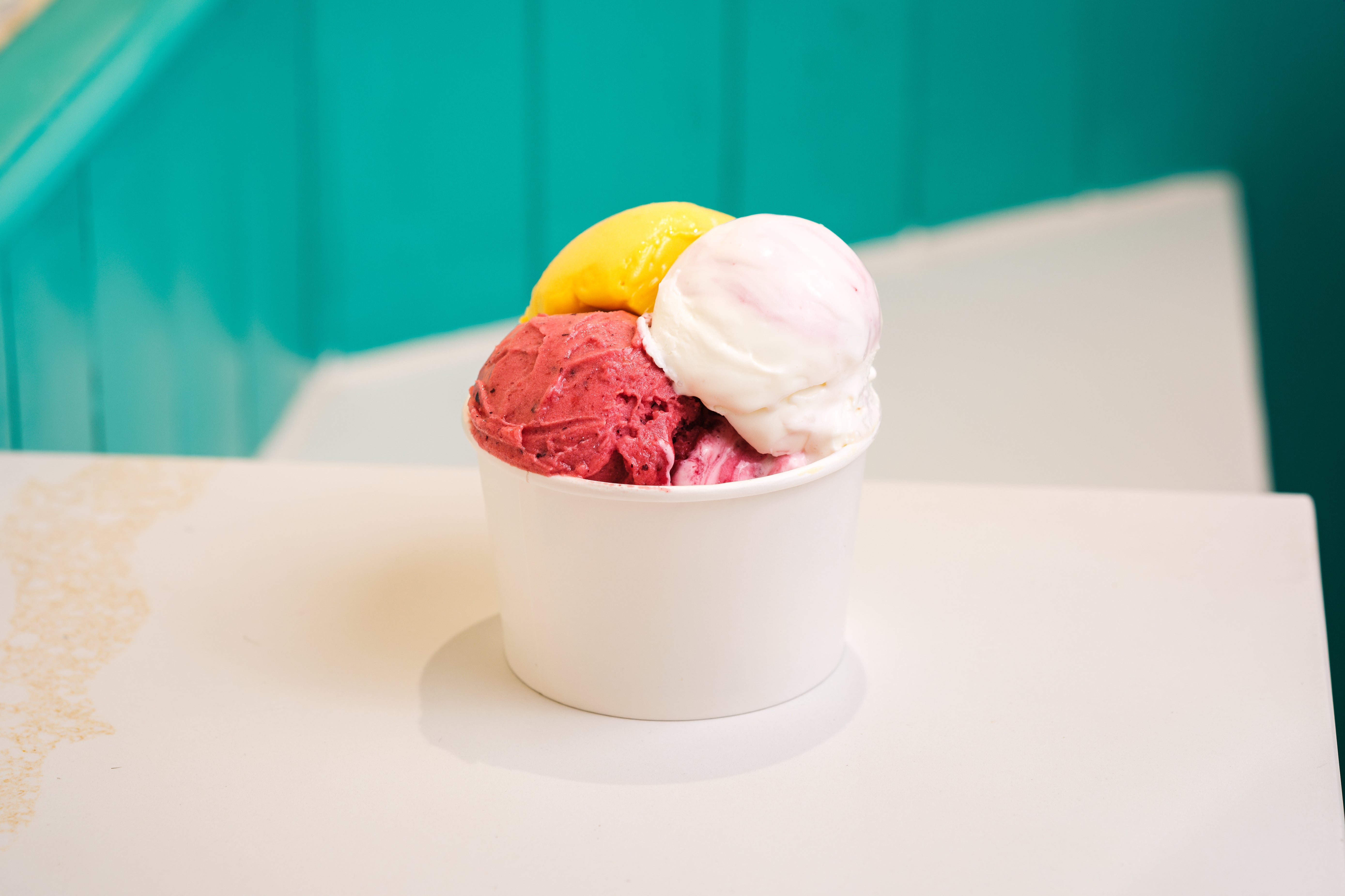Triple Scoop Artisan Gelato