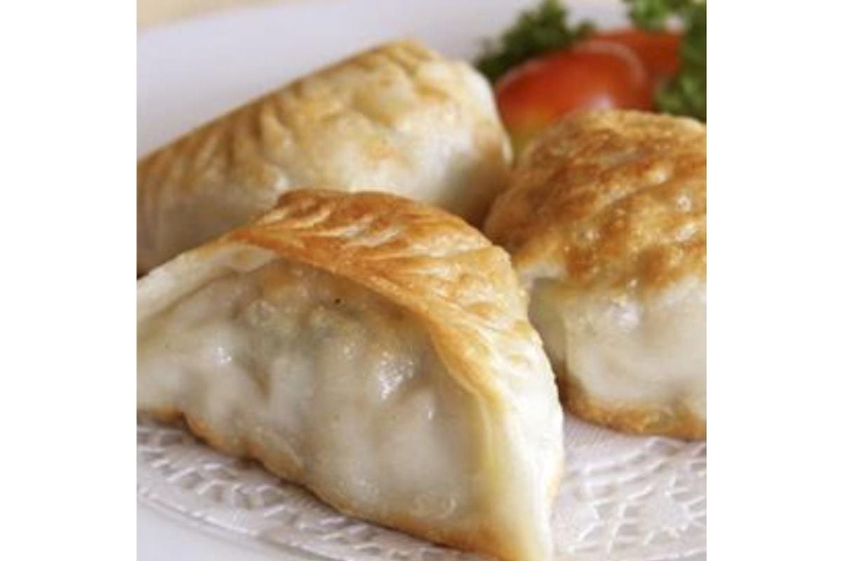 Vegetarian grilled dumplings