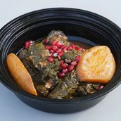 Grape Leaves Plate