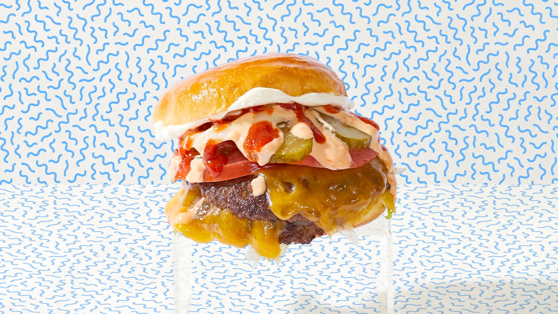 Double Smash Cheeseburger Combo