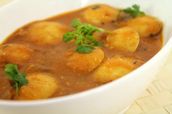 Mini Idly With Ghee & Sambar