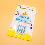 Birthday Stand With Mini Candles