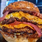 XXL Bossman's Double Burger
