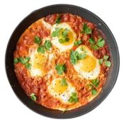 Qalabah Beans with Eggs