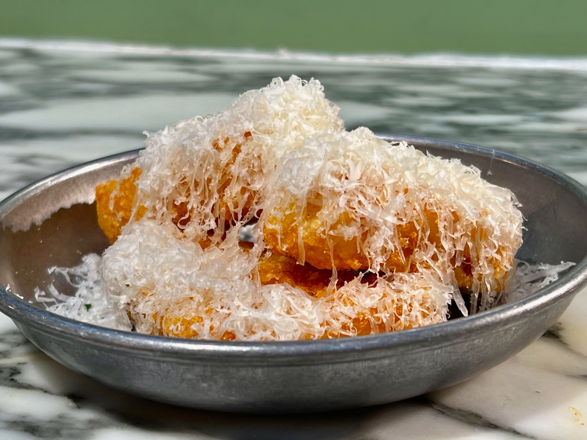Parmesan Hash Browns [v]
