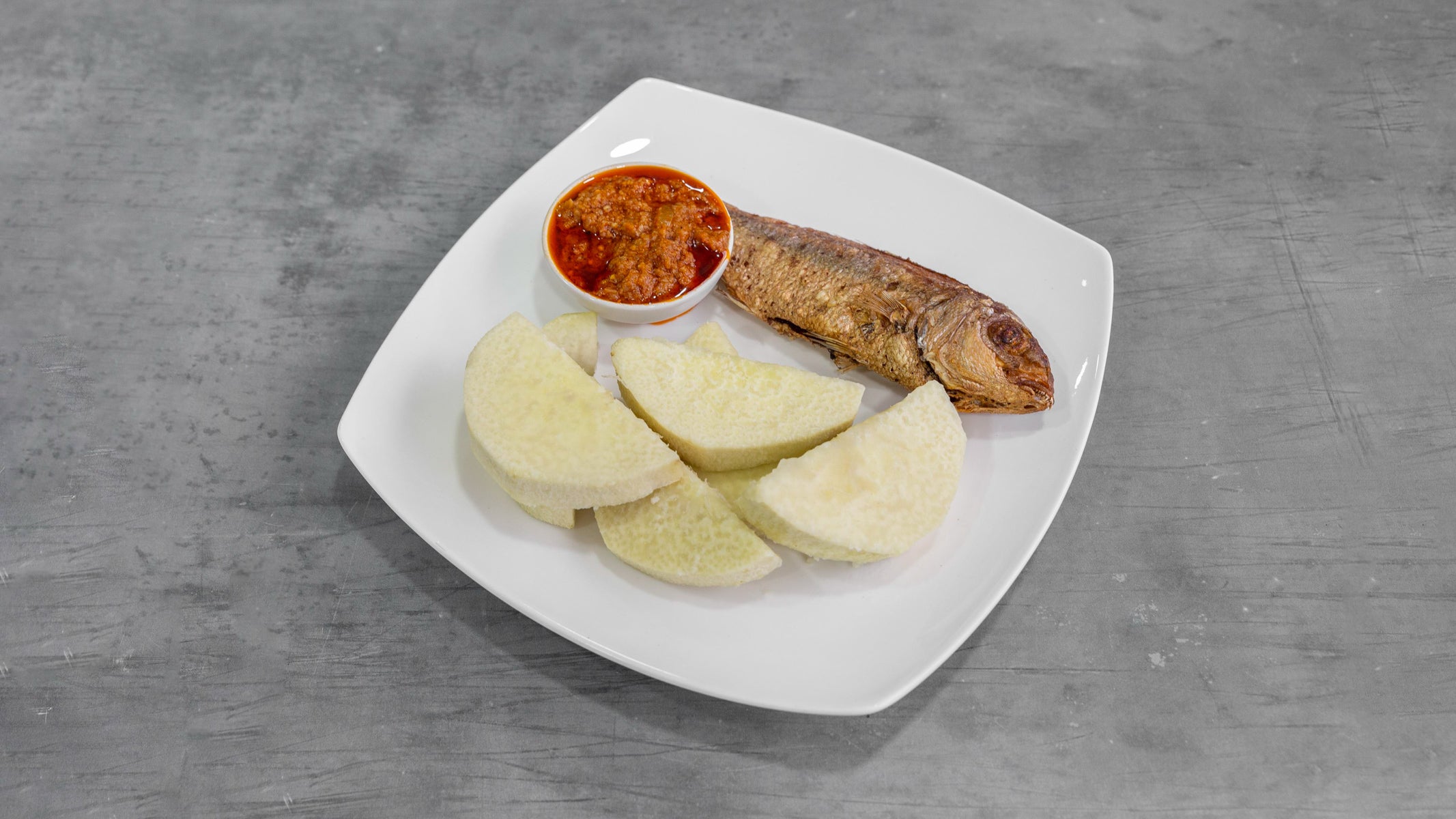 Boiled Yam