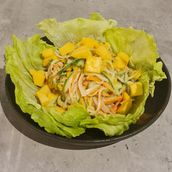 Super Saiyan Mango Salad