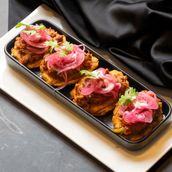 Tostones Rellenos Stuffed Plantains Tenderlion Meat