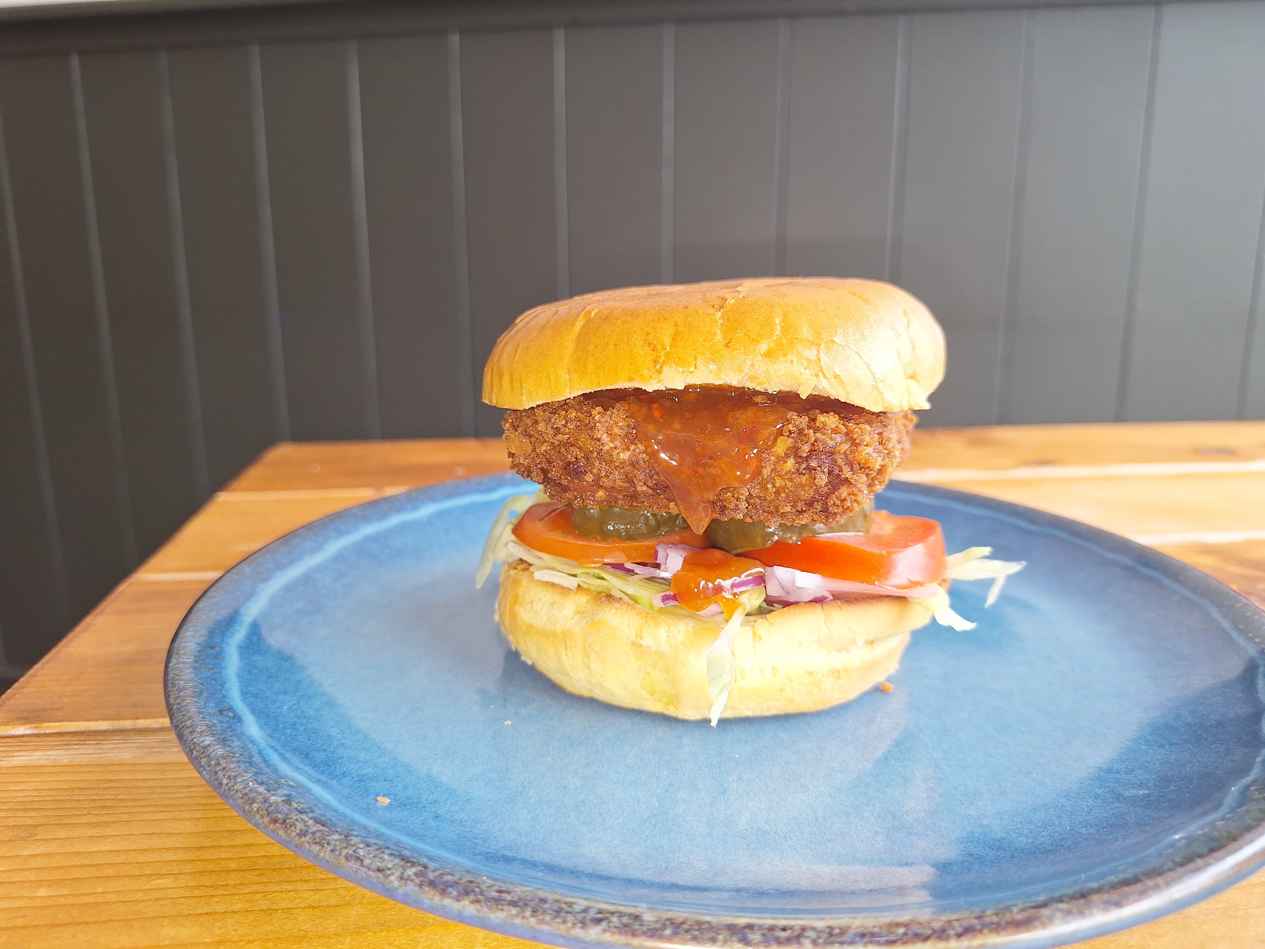 Veggie halloumi  Burger