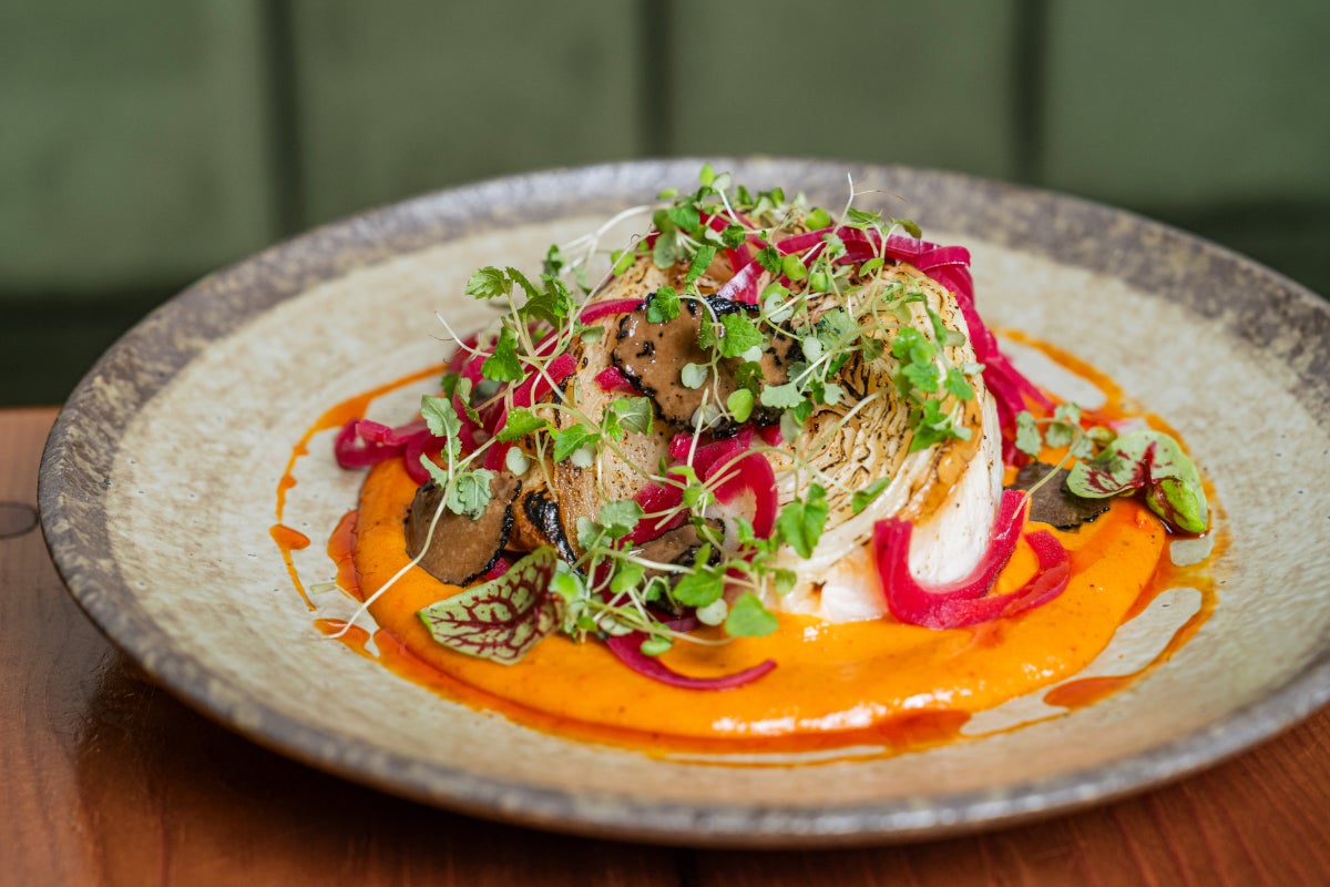Ponzu-Roasted Cabbage