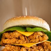 Mega Zinker Burger