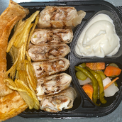 Arabic Chicken Shawarma Meal