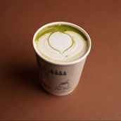 Hot Matcha Latte 